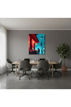 Dikey Kanvas Tablo Salon Duvar Tablosu Tekbaşına1 Yeni Ev Hediyesi Ofis Tablosu