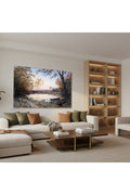 Yatay Kanvas Duvar Tablosu Dogamanzarasi2 Salon Tablosu Ofis Tablosu Yeni Ev Hediyesi Dekorasyon