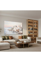 Yatay Kanvas Duvar Tablosu Klasik Manzara 3 Salon Tablosu Ofis Tablosu Yeni Ev Hediyesi Dekorasyon