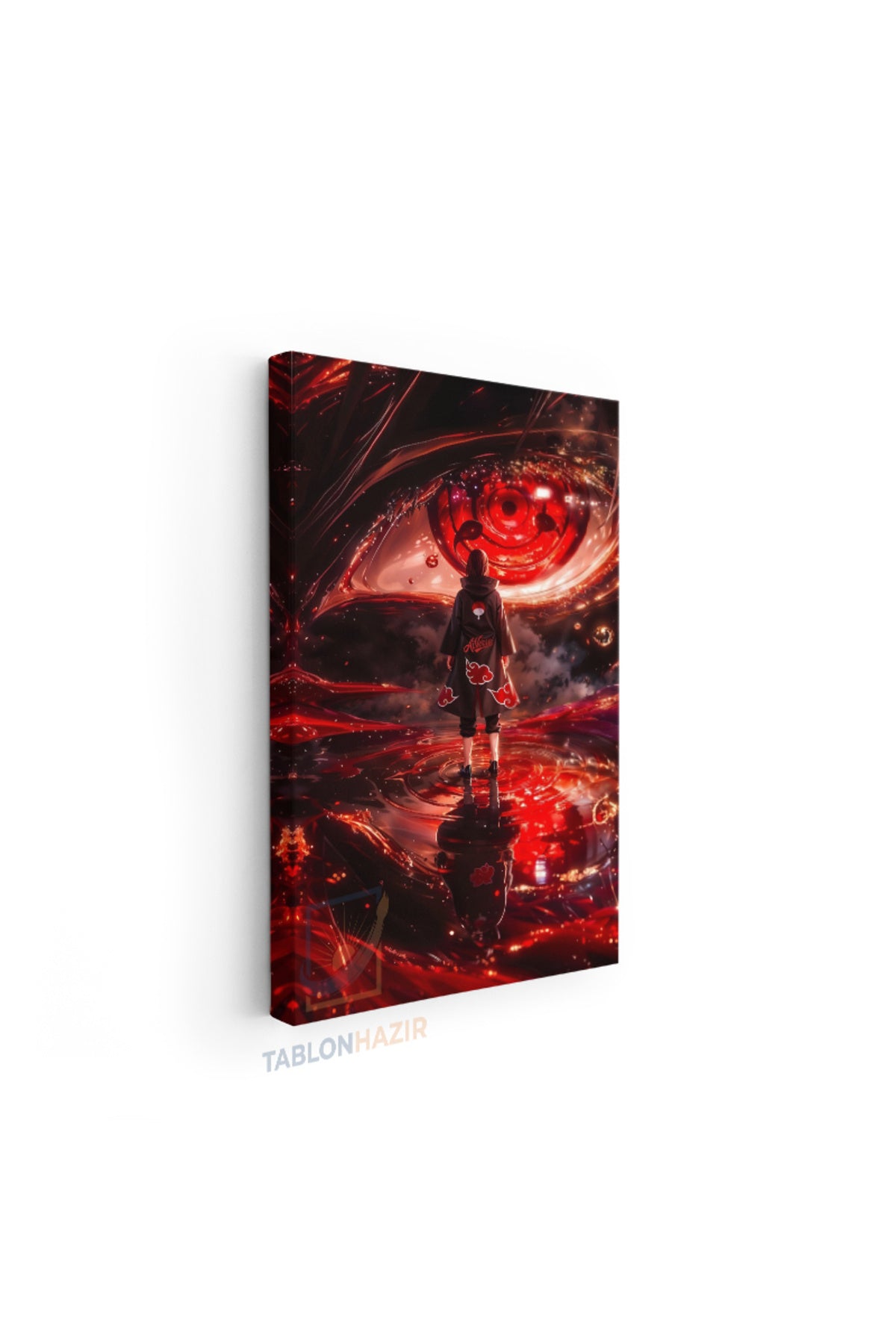 Dikey Kanvas Tablo Salon Duvar Tablosu İtachi3 Yeni Ev Hediyesi Ofis Tablosu