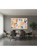 Yatay Kanvas Duvar Tablosu Pastelrenksekiller2 Salon Tablosu Ofis Tablosu Ev Hediyesi Dekorasyon