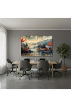 Yatay Kanvas Duvar Tablosu Japon Klasik Manzara Salon Tablosu Ofis Tablosu Ev Hediyesi Dekorasyon