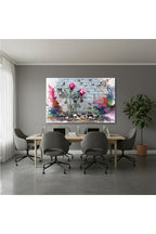 Yatay Kanvas Duvar Tablosu Soyutsanat8 Salon Tablosu Ofis Tablosu Yeni Ev Hediyesi Dekorasyon