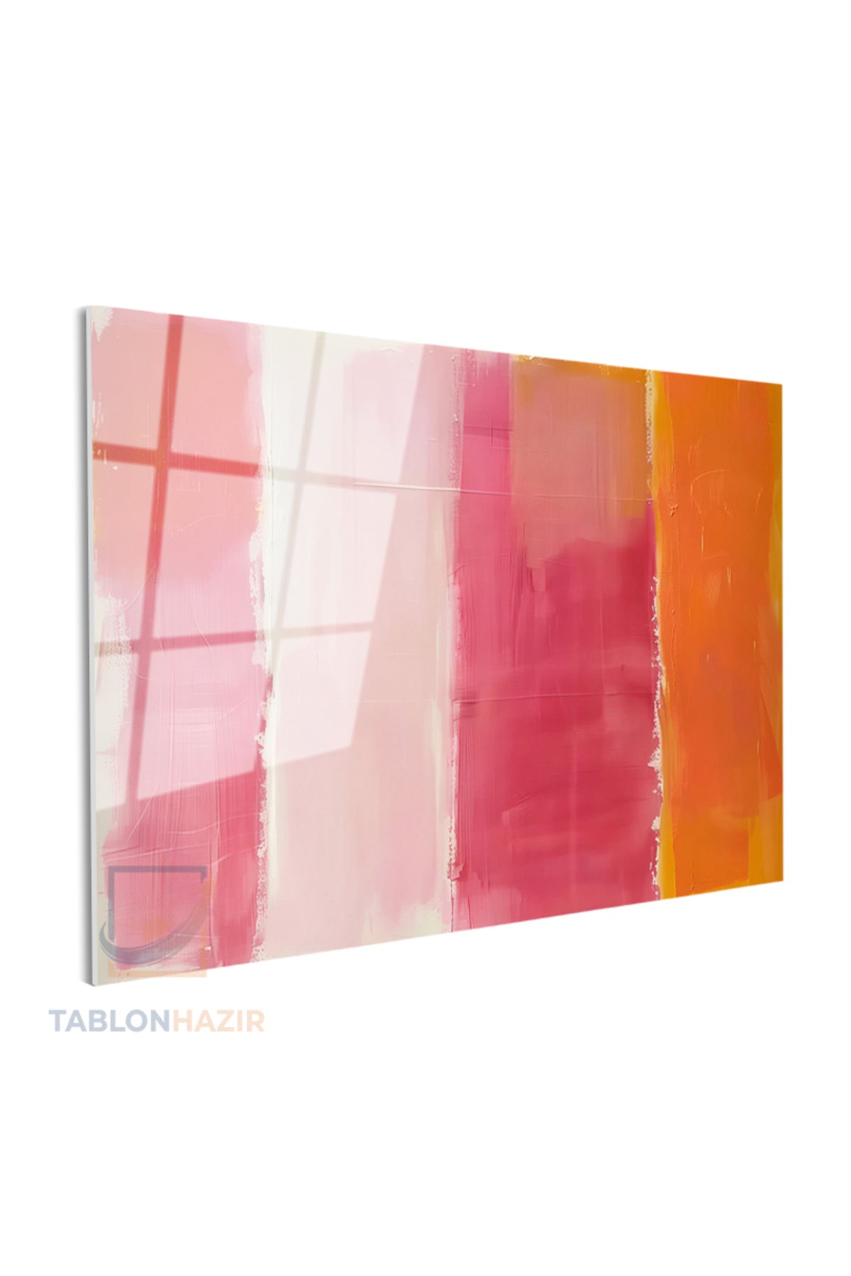 Yatay Cam Tablo Salon Duvar Tablosu Yatay Cam Soyutrenksanati2 Yeni Ev Hediyesi Ofis Tablosu