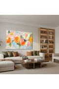 Yatay Kanvas Duvar Tablosu Soyutsanat6 Salon Tablosu Ofis Tablosu Yeni Ev Hediyesi Dekorasyon