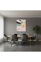 Dikey Kanvas Tablo Salon Duvar Tablosu Soyut 0043 3 Yeni Ev Hediyesi Ofis Tablosu