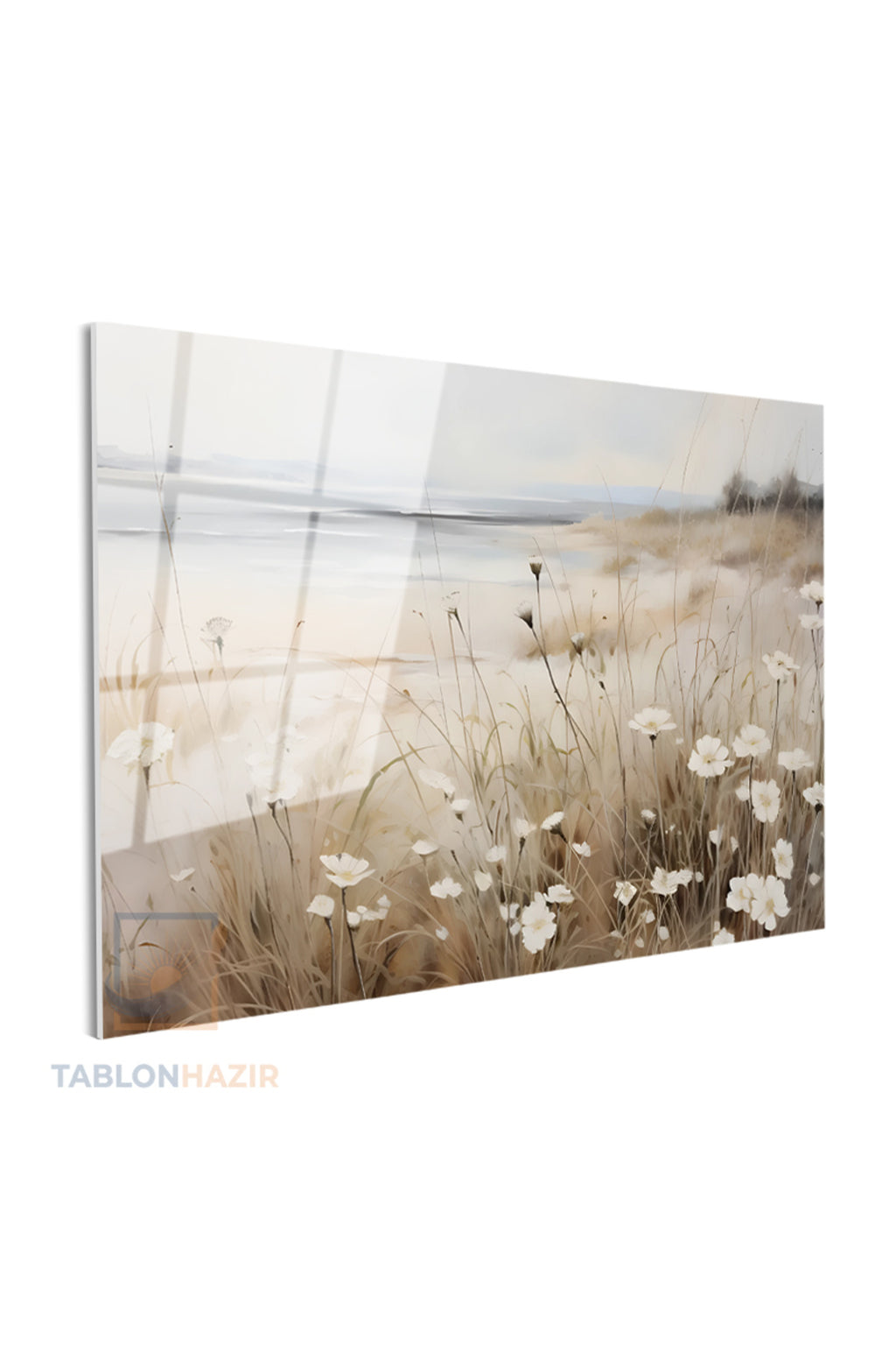Yatay Cam Tablo Salon Duvar Tablosu Yatay Cam Vintagekirmanzarasi2 Yeni Ev Hediyesi Ofis Tablosu