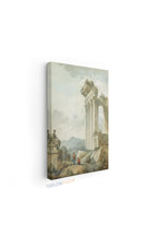 Dikey Kanvas Tablo Salon Duvar Tablosu Tarih Ve Gunumuz Yeni Ev Hediyesi Ofis Tablosu