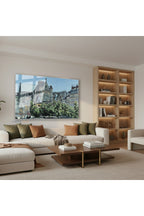 Yatay Cam Tablo Salon Duvar Tablosu Yatay Cam Sehirmanzarasi Yeni Ev Hediyesi Ofis Tablosu