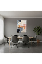 Dikey Kanvas Tablo Salon Duvar Tablosu Soyut 0008 Yeni Ev Hediyesi Ofis Tablosu