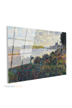 Yatay Cam Tablo Salon Duvar Tablosu Yatay Cam Vintagemanzara3 Yeni Ev Hediyesi Ofis Tablosu