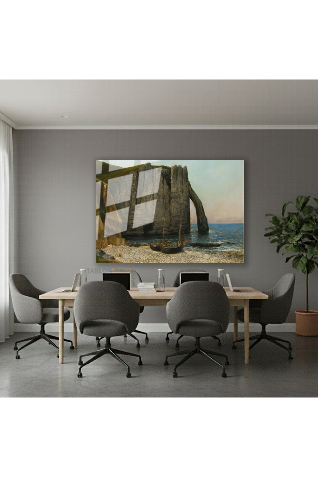 Yatay Cam Tablo Salon Duvar Tablosu Yatay Cam Dogamanzarasi12 Yeni Ev Hediyesi Ofis Tablosu