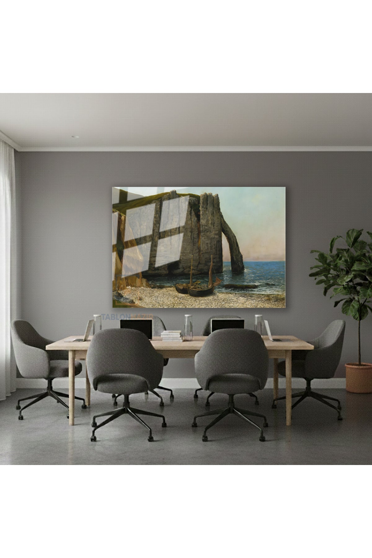 Yatay Cam Tablo Salon Duvar Tablosu Yatay Cam Dogamanzarasi12 Yeni Ev Hediyesi Ofis Tablosu