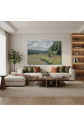 Yatay Kanvas Duvar Tablosu Vintagedogamanzarasi4 Salon Tablosu Ofis Tablosu Ev Hediyesi Dekorasyon