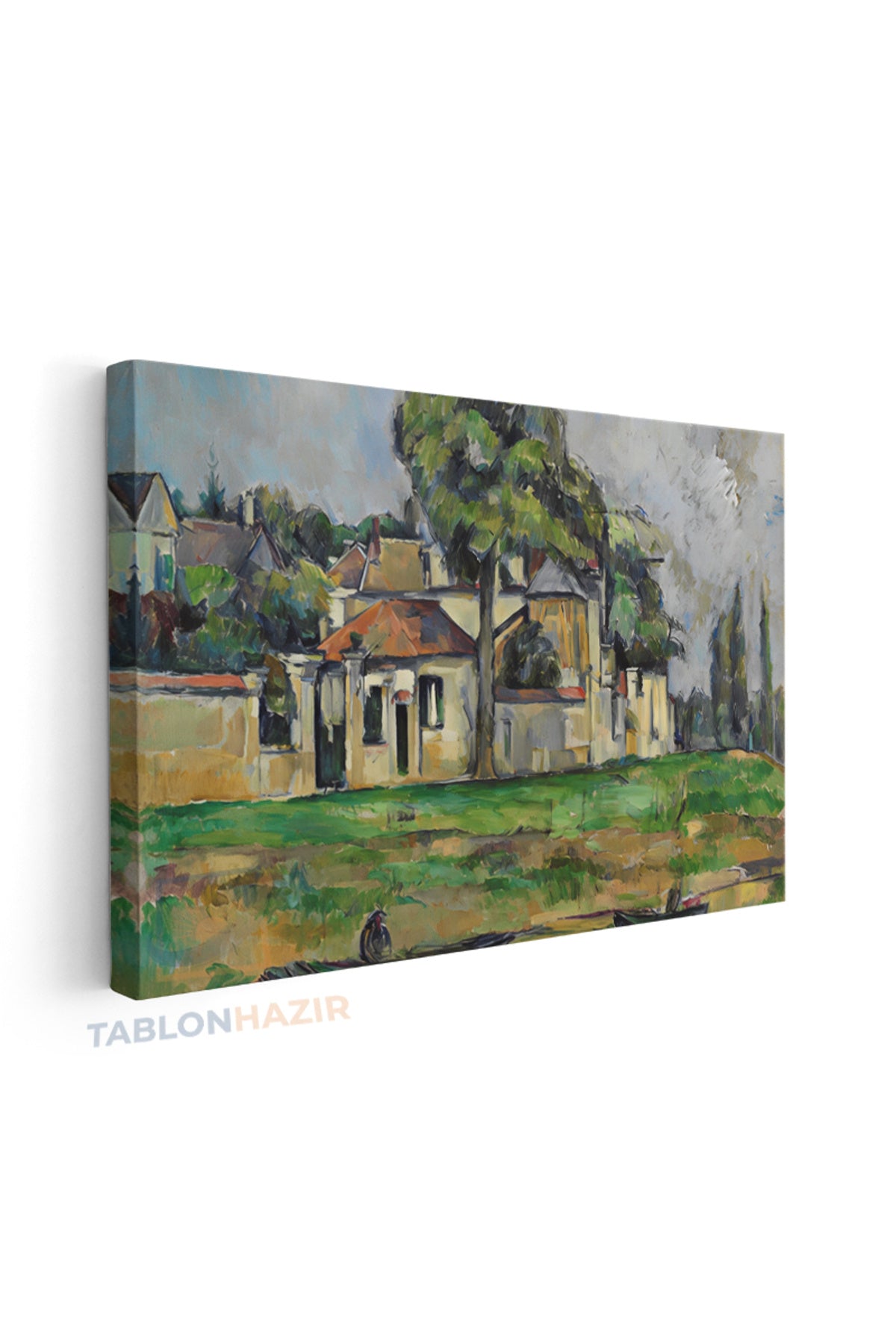 Yatay Kanvas Duvar Tablosu Vintagemanzara5 Salon Tablosu Ofis Tablosu Yeni Ev Hediyesi Dekorasyon