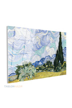 Yatay Cam Tablo Salon Duvar Tablosu Yatay Cam Soyutdogamanzarasi Yeni Ev Hediyesi Ofis Tablosu