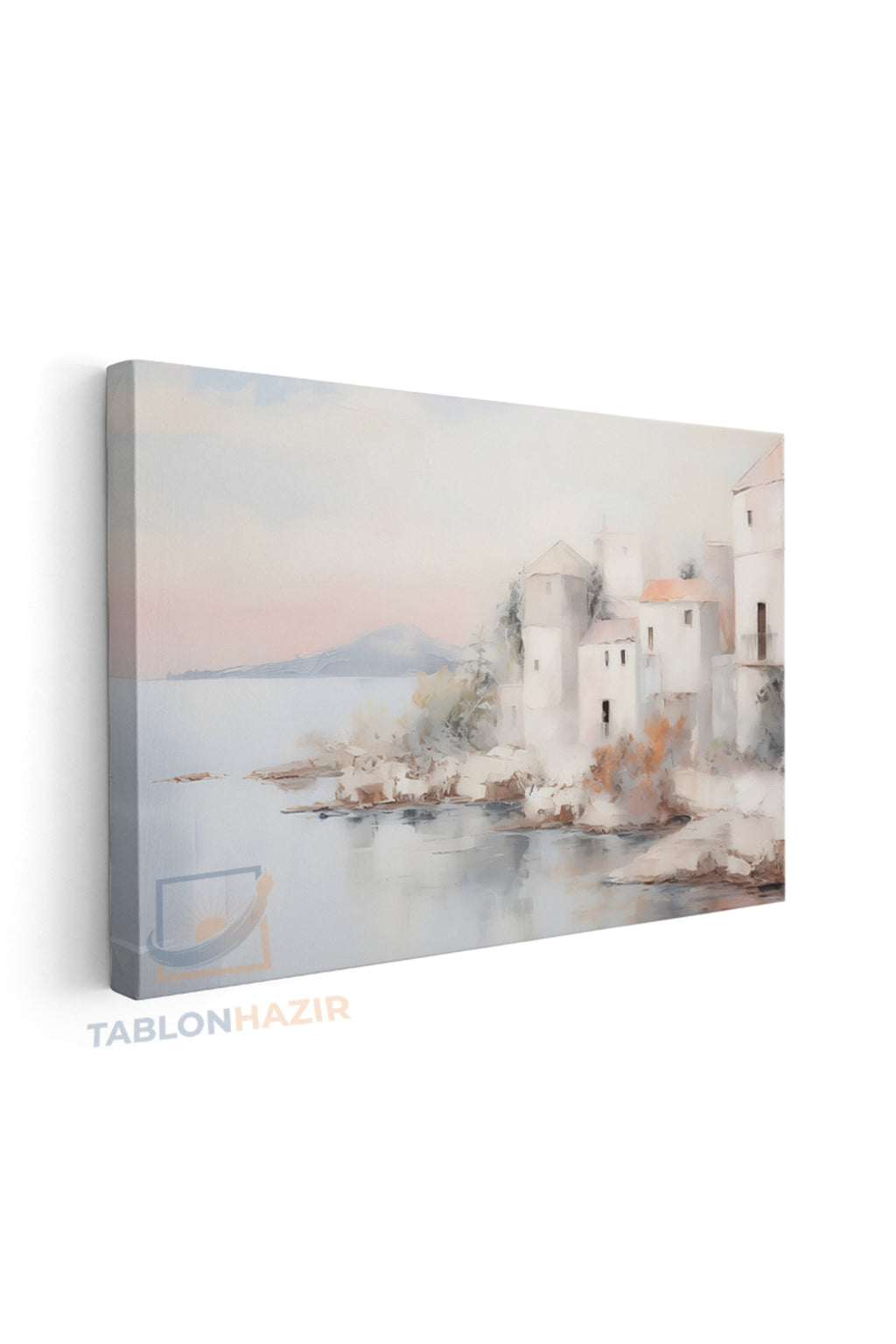 Yatay Kanvas Duvar Tablosu Klasik Manzara 3 Salon Tablosu Ofis Tablosu Yeni Ev Hediyesi Dekorasyon