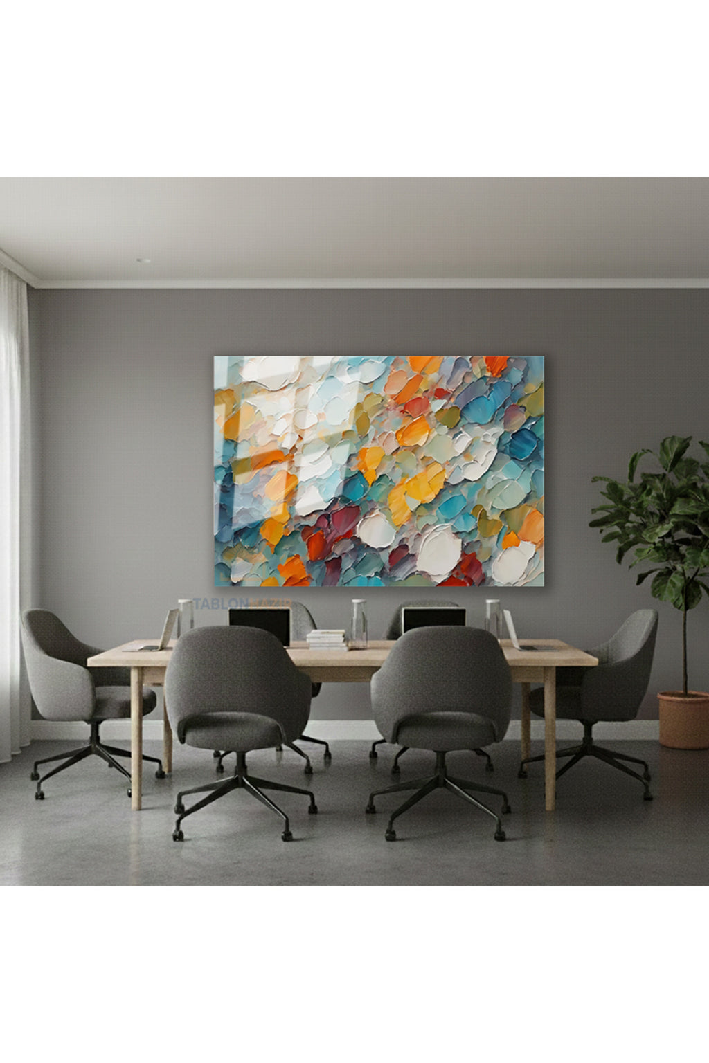 Yatay Cam Tablo Salon Duvar Tablosu Yatay Cam Renklifircadarbeleri4 Yeni Ev Hediyesi Ofis Tablosu
