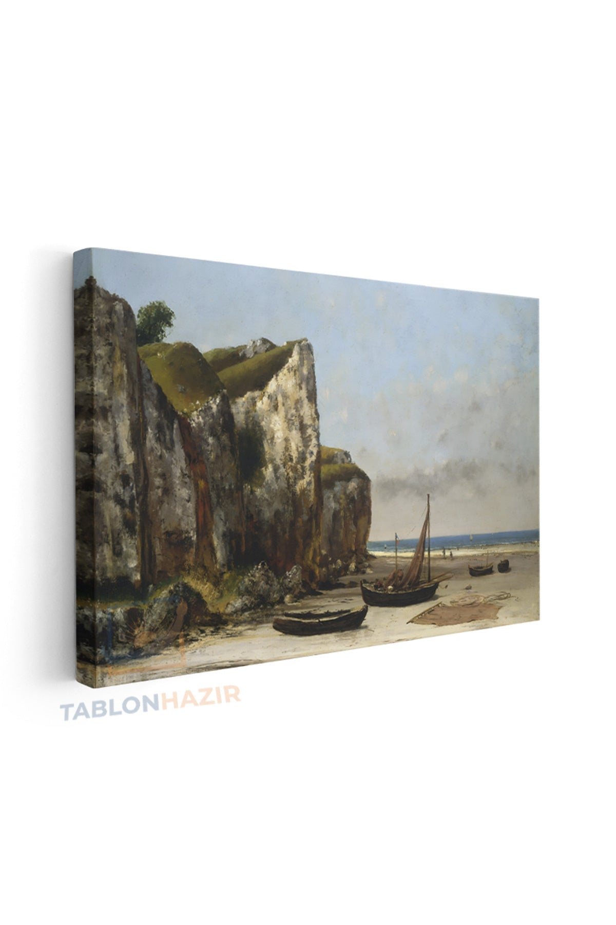 Yatay Kanvas Duvar Tablosu Klasik Manzara 46 Salon Tablosu Ofis Tablosu Yeni Ev Hediyesi Dekorasyon