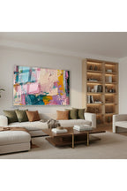 Yatay Cam Tablo Salon Duvar Tablosu Yatay Cam Pastelfircadarbeleri4 Yeni Ev Hediyesi Ofis Tablosu