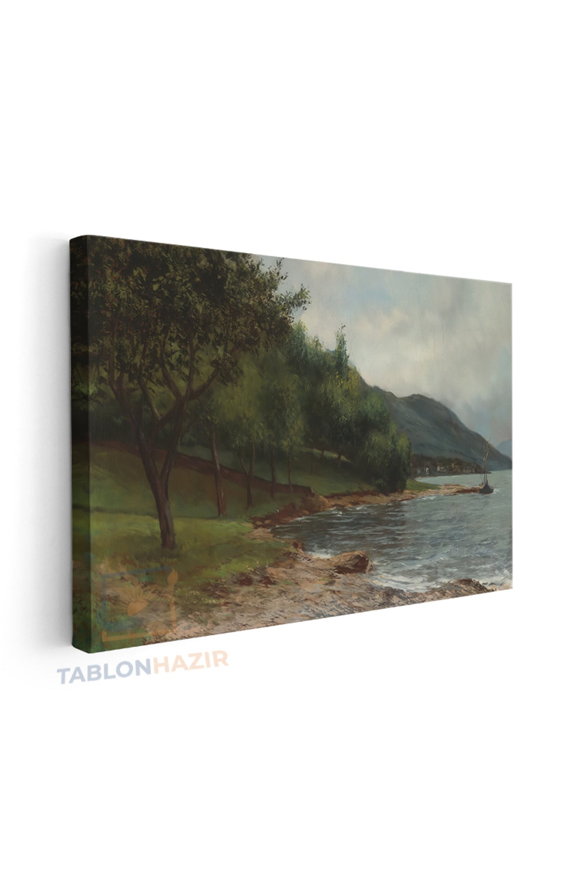 Yatay Kanvas Duvar Tablosu Dogamanzarasi7 Salon Tablosu Ofis Tablosu Yeni Ev Hediyesi Dekorasyon