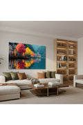 Yatay Kanvas Duvar Tablosu Doganinrenkleri3 Salon Tablosu Ofis Tablosu Yeni Ev Hediyesi Dekorasyon