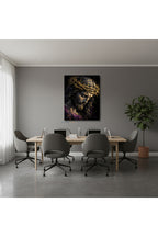 Dikey Kanvas Tablo Salon Duvar Tablosu Isa Soyut Tasarım Yeni Ev Hediyesi Ofis Tablosu