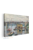 Yatay Kanvas Duvar Tablosu Koprumanzarasi3 Salon Tablosu Ofis Tablosu Yeni Ev Hediyesi Dekorasyon