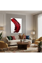 Dikey Kanvas Tablo Salon Duvar Tablosu Soyut 0015 Yeni Ev Hediyesi Ofis Tablosu