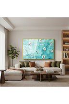 Çerçeveli Yatay Cam Tablo Salon Duvar Tablosu Yatay Cam Soyutyuzenınsanlar Ofis Tablosu