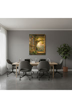 Dikey Kanvas Tablo Salon Duvar Tablosu Kenouji Yeni Ev Hediyesi Ofis Tablosu