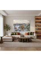 Yatay Kanvas Duvar Tablosu Koprumanzarasi3 Salon Tablosu Ofis Tablosu Yeni Ev Hediyesi Dekorasyon