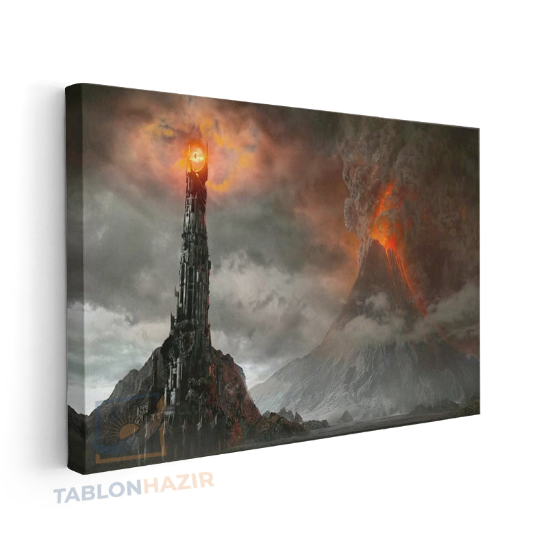 Yatay Kanvas Duvar Tablosu The Lord Of The Rings Salon Tablosu Ofis Tablosu Ev Hediyesi Dekorasyon