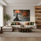 Yatay Kanvas Duvar Tablosu The Lord Of The Rings Salon Tablosu Ofis Tablosu Ev Hediyesi Dekorasyon