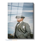 Dikey Cam Tablo Salon Duvar Tablosu Dikey Cam Atatürk 24 Yeni Ev Hediyesi Ofis Tablosu