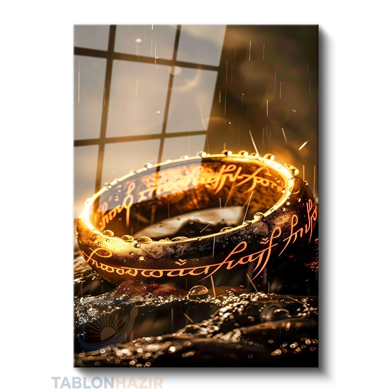 Dikey Cam Tablo Salon Duvar Tablosu Dikey Cam Hukum Yuzugu Yeni Ev Hediyesi Ofis Tablosu