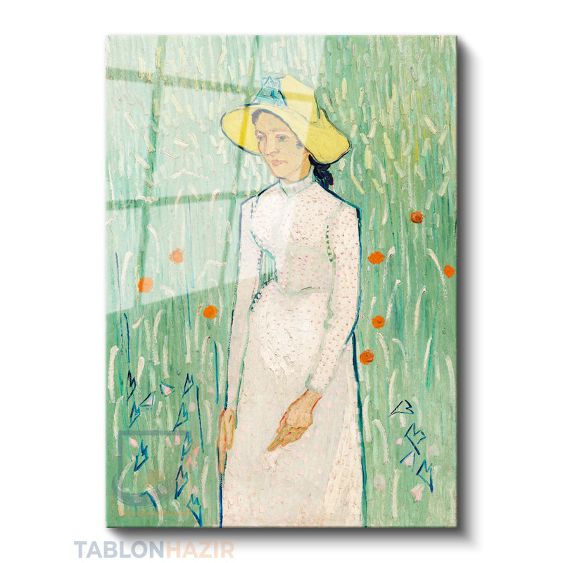 Dikey Cam Tablo Salon Duvar Tablosu Dikey Cam Vangogh 77 Yeni Ev Hediyesi Ofis Tablosu