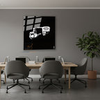 Dikey Cam Tablo Salon Duvar Tablosu Dikey Cam Cam Anime Helsing Yeni Ev Hediyesi Ofis Tablosu