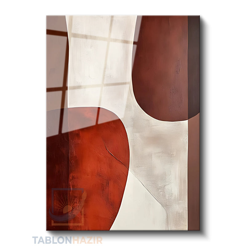 Dikey Cam Tablo Salon Duvar Tablosu Dikey Cam Soyut 0001 Yeni Ev Hediyesi Ofis Tablosu