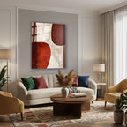 Dikey Cam Tablo Salon Duvar Tablosu Dikey Cam Soyut 0001 Yeni Ev Hediyesi Ofis Tablosu