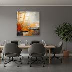 Dikey Cam Tablo Salon Duvar Tablosu Dikey Cam Soyut 0014 Yeni Ev Hediyesi Ofis Tablosu