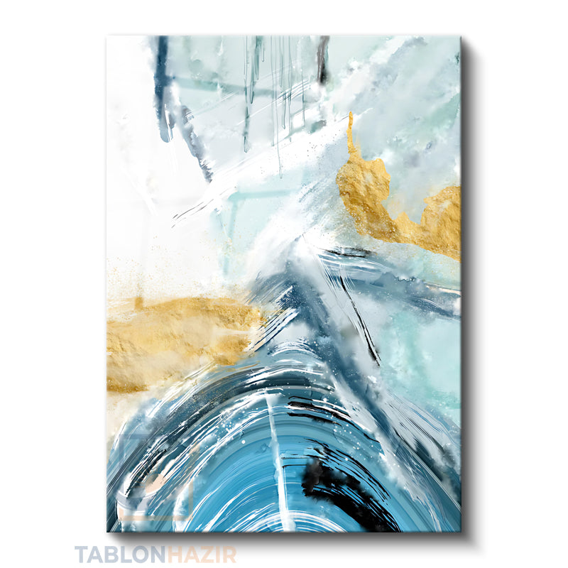 Dikey Cam Tablo Salon Duvar Tablosu Dikey Cam Soyut 0038 1 Yeni Ev Hediyesi Ofis Tablosu