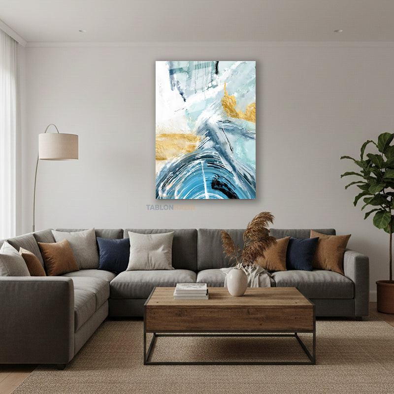 Dikey Cam Tablo Salon Duvar Tablosu Dikey Cam Soyut 0038 1 Yeni Ev Hediyesi Ofis Tablosu