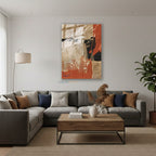 Dikey Cam Tablo Salon Duvar Tablosu Dikey Cam Soyut 0041 1 Yeni Ev Hediyesi Ofis Tablosu