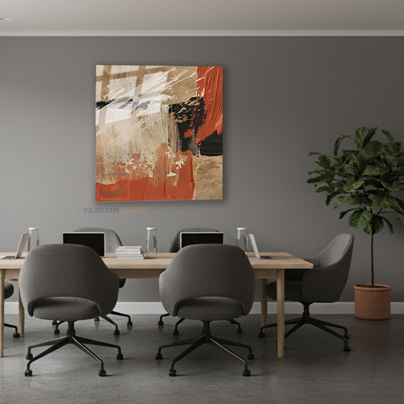 Dikey Cam Tablo Salon Duvar Tablosu Dikey Cam Soyut 0041 1 Yeni Ev Hediyesi Ofis Tablosu