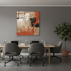 Dikey Cam Tablo Salon Duvar Tablosu Dikey Cam Soyut 0041 1 Yeni Ev Hediyesi Ofis Tablosu