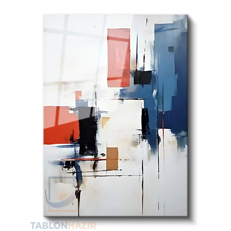 Dikey Cam Tablo Salon Duvar Tablosu Dikey Cam Soyut 0042 1 Yeni Ev Hediyesi Ofis Tablosu