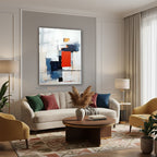 Dikey Cam Tablo Salon Duvar Tablosu Dikey Cam Soyut 0042 2 Yeni Ev Hediyesi Ofis Tablosu