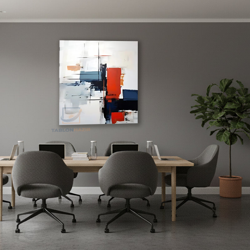 Dikey Cam Tablo Salon Duvar Tablosu Dikey Cam Soyut 0042 1 Yeni Ev Hediyesi Ofis Tablosu