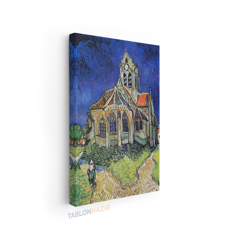 Dikey Kanvas Tablo Salon Duvar Tablosu Vangogh 35 Yeni Ev Hediyesi Ofis Tablosu